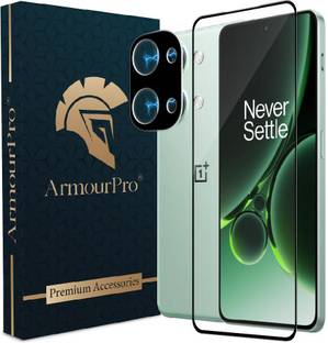 ArmourPro Edge To Edge Tempered Glass for OnePlus Nord 3 5G, Tempered Glass With Camera Lens