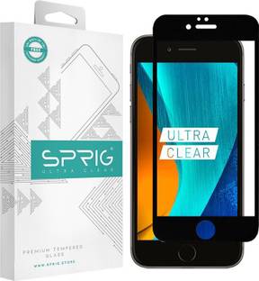 Sprig Edge To Edge Tempered Glass for Apple iPhone 8 Plus, Apple iPhone 8 Plus, Apple iPhone 7 Plus, 7 Plus