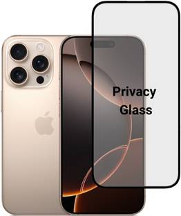 GLOBAL NOMAD Edge To Edge Tempered Glass for Apple iPhone 16 Pro Max