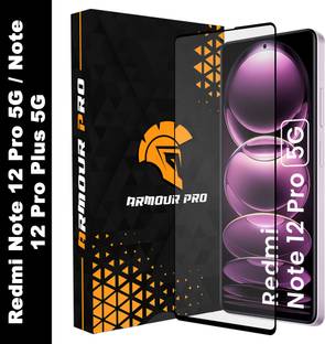 ArmourPro Edge To Edge Tempered Glass for Redmi Note 12 Pro 5G, Redmi Note 12 Pro, Redmi Note 12 Pro Plus 5G, Redmi Note 12 Pro +