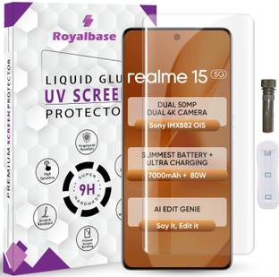 ROYALBASE Edge To Edge Tempered Glass for Realme 15 5G