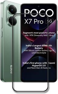 INFINITYWORLD Edge To Edge Tempered Glass for Poco X7 Pro 5G