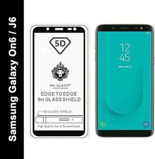 iZAP Edge To Edge Tempered Glass for Samsung Galaxy J6, Samsung Galaxy On6