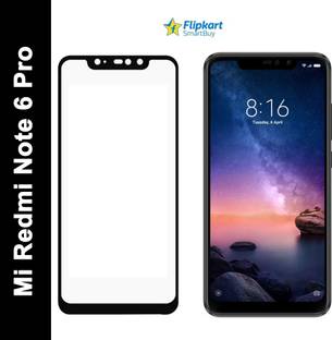 Flipkart SmartBuy Edge To Edge Tempered Glass for Mi Redmi Note 6 Pro