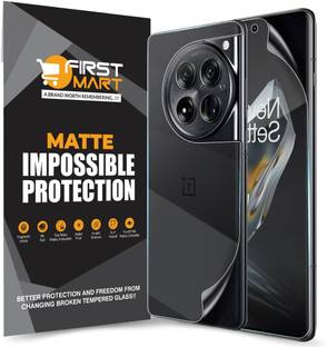 FIRST MART Front and Back Screen Guard for OnePlus 12 5G, One Plus 12 5G, 1+ 12 5G, OnePlus 12, ( Not a Tempered Glass, it’s a Matte Nano Fiber Guard)