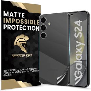 ArmourPro Front and Back Screen Guard for Samsung Galaxy S24 5G, Samsung S24 5G, Unbreakable Membrane with Easy Installation