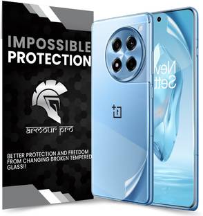 ArmourPro Front and Back Screen Guard for OnePlus 12R 5G, 1 + 12R 5G, OnePlus 12R, 4 Layer Unbreakable Membrane with Easy Installation