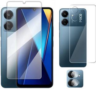 FINCH Front and Back Screen Guard for POCO C65