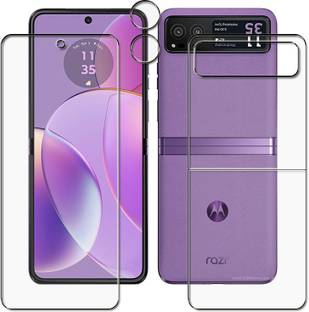 tombik Front and Back Screen Guard for vv60-Motorola Razr 40 -fb-lens