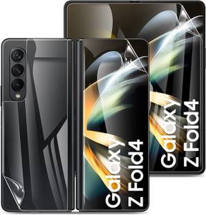 Lustree Front and Back Screen Guard for Samsung Galaxy Z Fold 4 5G Film Screen Protector