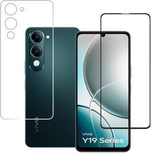 GLAMEECH Front and Back Screen Guard for Vivo Y19e, Vivo Y19e, Vivo Y19e, Vivo Y92 Series