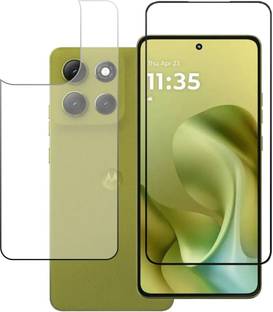 GLAMEECH Front and Back Screen Guard for Motorola G86 Power 5G, Motorola G86 Power, Motorola G86 Power 5G, MotoG86 Power 5G