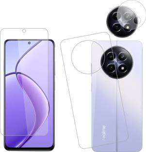 Ten To 11 Front and Back Tempered Glass for Realme 12 5G, Realme 12 5G [With Rear Camera Lens Guard]