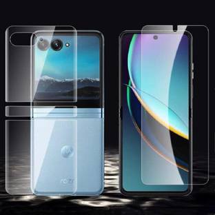 Bai and kaka Front and Back Screen Guard for Motorola Razor 40 Ultra