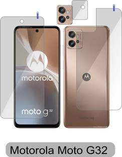 PONDRIK Front and Back Screen Guard for MOTOROLA G32, MOTO G32