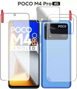 chakoor Front and Back Screen Guard for POCO M4 PRO 4G