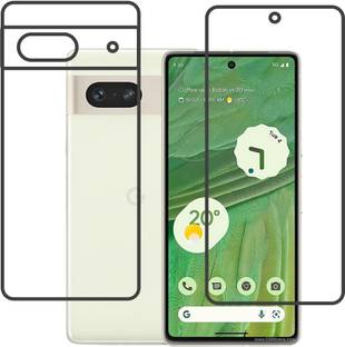 DVTECH Front and Back Screen Guard for 9H Crystal Clear Front And TPU BackGoogle Pixel 7