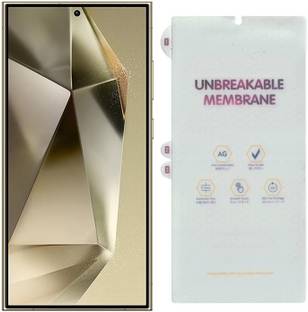 ONCRAVES Impossible Screen Guard for Samsung Galaxy S24 Ultra | Fingerprint Sensor Working |Unbreakable Membrane