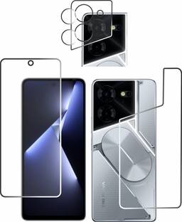 chakoor Front and Back Screen Guard for tecno pova 5 pro 5g