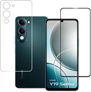 GLAMEECH Front and Back Screen Guard for Vivo Y19e, Vivo Y19e, Vivo Y19e, Vivo Y113 Series