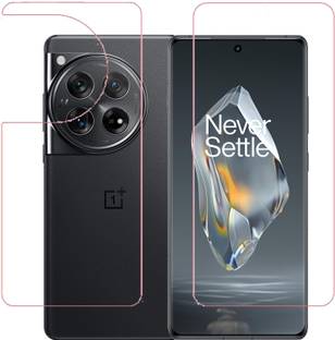 HOBBYTRONICS Front and Back Screen Guard for Oneplus 12, 1+12 5G