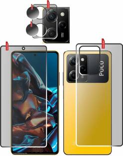 chakoor Front and Back Screen Guard for POCO X5 PRO 5G