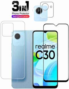 FINCH Front and Back Screen Guard for REALME C30
