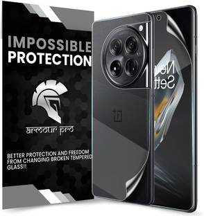 ArmourPro Front and Back Screen Guard for OnePlus 12 5G, One Plus 12 5G, 1+ 12 5G, OnePlus 12, ( Not a Tempered Glass, it’s a Nano Fiber Guard)
