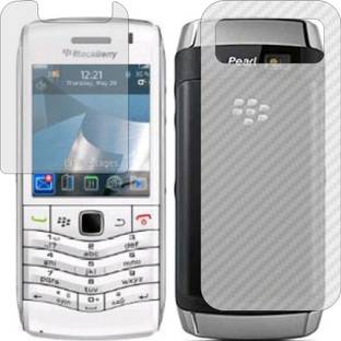 ZINGTEL Front and Back Screen Guard for BLACKBERRY PEARL 9105 (Front Matte Finish & Back 3d Carbon Fib...