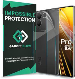 Gadget Glow Front and Back Screen Guard for Vivo T2 Pro 5G, Vivo T2 Pro