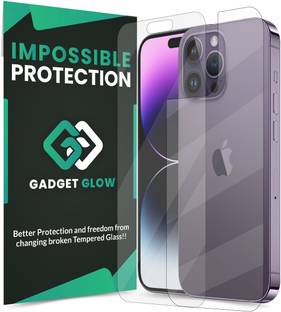 Gadget Glow Front and Back Screen Guard for iPhone 14 Pro, Apple iPhone 14 Pro