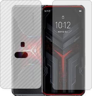 MOBART Front and Back Screen Guard for LENOVO LEGION PRO (Front Matte Finish & Back 3d Carbon Fiber)