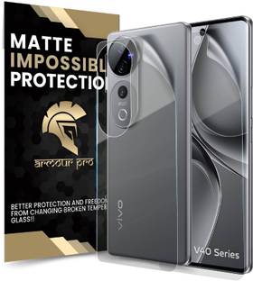 ArmourPro Front and Back Screen Guard for Vivo V40 Pro 5G, Vivo V40 Pro, Vivo V40 5G, Vivo V40, 4 Layer Unbreakable Membrane with Easy Installation