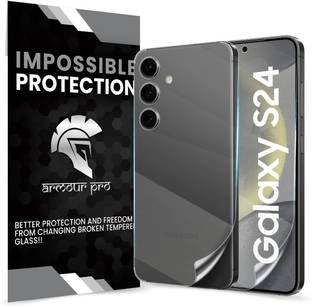 ArmourPro Front and Back Screen Guard for Samsung Galaxy S24 5G, Samsung S24 5G, S24 5G, ( Not a Tempered Glass, it’s a Nano Fiber Guard)