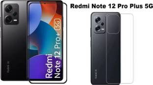 BRENZZ Front and Back Screen Guard for REDMI note 12 Pro+ 5G, Redmi note 12 Pro Plus