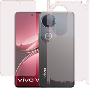 KMPERED Front and Back Screen Guard for Vivo V50 5G, Vivo V50