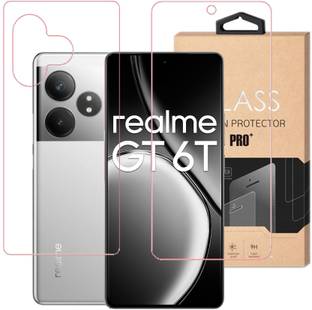 ojucase Front and Back Screen Guard for realme GT 6T 5G, realme GT 6T, Realme GT 6T 5G, Realme GT 6T