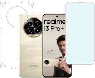 KARTRAY Front and Back Screen Guard for Realme 13 Pro Plus 5G, Front Matte Back Clear