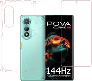 VAYUVAULT Front and Back Screen Guard for Back Screen Guard With Side