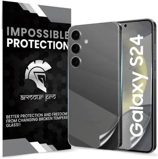 ArmourPro Front and Back Screen Guard for Samsung Galaxy S24 5G, Samsung S24 5G, Clear Unbreakable Membrane