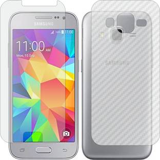 ZINGTEL Front and Back Screen Guard for SAMSUNG GALAXY CORE PRIME G360 (Front Matte Finish & Back 3d C...
