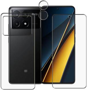 KANCHA Front and Back Screen Guard for POCO X6 PRO 5G
