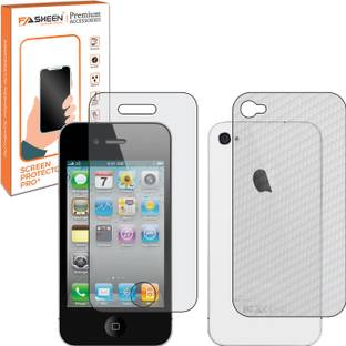 Fasheen Front and Back Screen Guard for Apple iPhone 4s