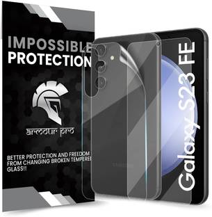 ArmourPro Front and Back Screen Guard for Samsung Galaxy S23 FE 5G, Samsung S23 FE, Samsung S23 FE 5G