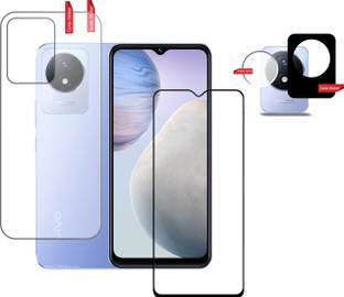 KANCHA Front and Back Tempered Glass for VIVO Y02, VIVO Y02T