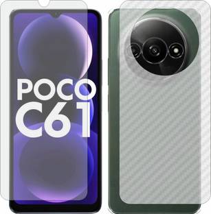 Fasheen Front and Back Tempered Glass for Poco C61 2312BPC51H