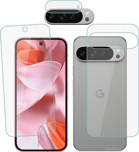 Ten To 11 Front and Back Tempered Glass for Google Pixel 9 Pro XL, Google Pixel 9 Pro XL [With Rear Camera Lens Guard]