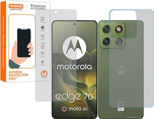 Fasheen Front and Back Tempered Glass for Motorola Edge 70