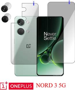 Cinzia Front and Back Tempered Glass for OnePlus Nord 3 5G
