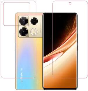 HOBBYTRONICS Front and Back Tempered Glass for Infinix Note 40 Pro 5G, Infinix Note 40 Pro